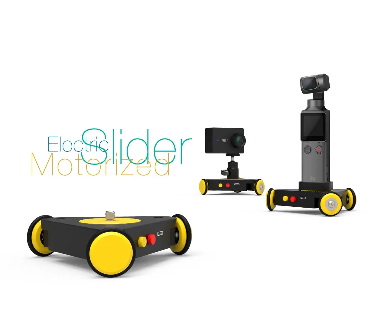 Motorized Electric Slider — modelo 3D