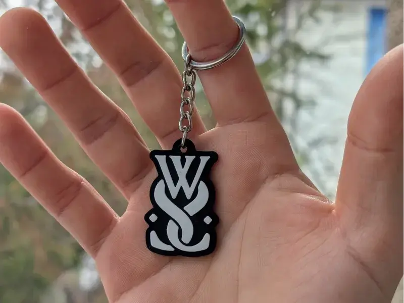 While She Sleep - Keychain — modelo 3D