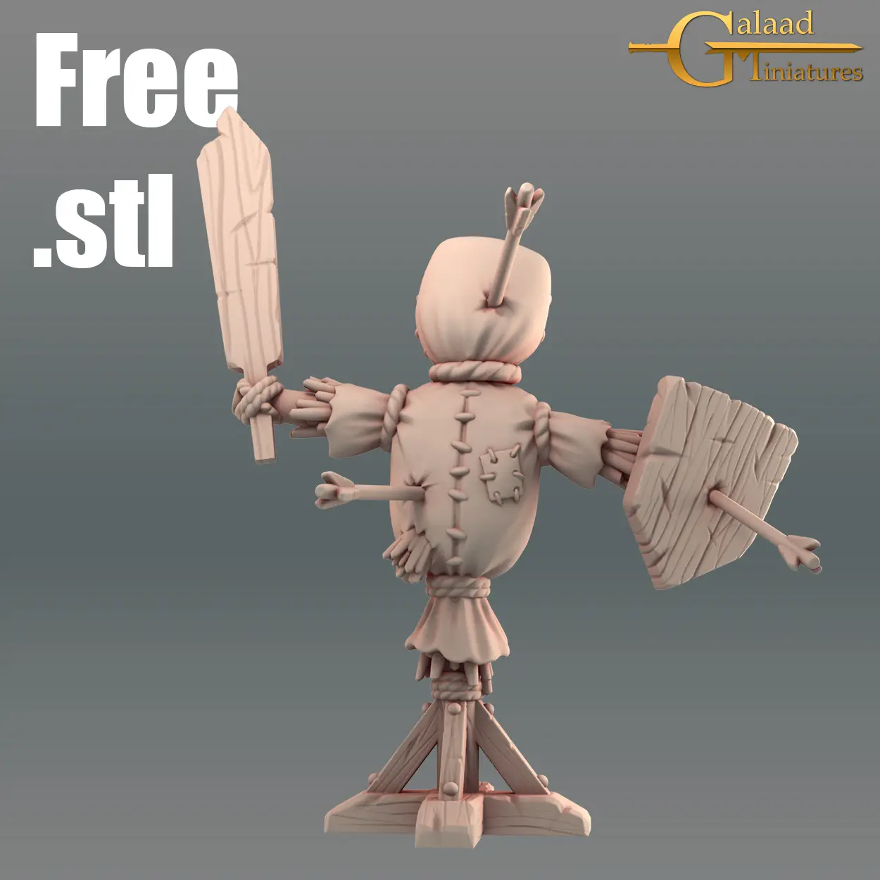 Training Dummy FREE — modelo 3D