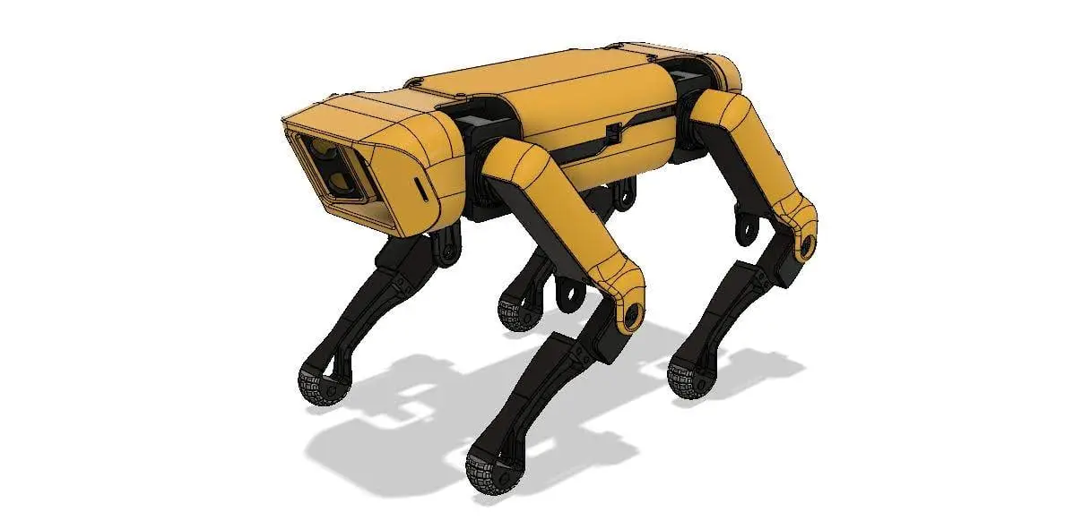 Spotmicro - robot dog — modelo 3D