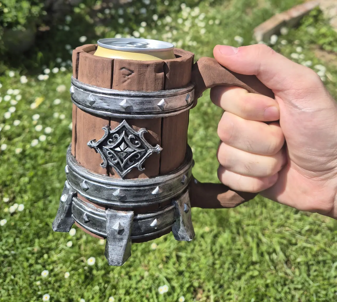 Fantasy Tavern Mug Can Holder — modelo 3D