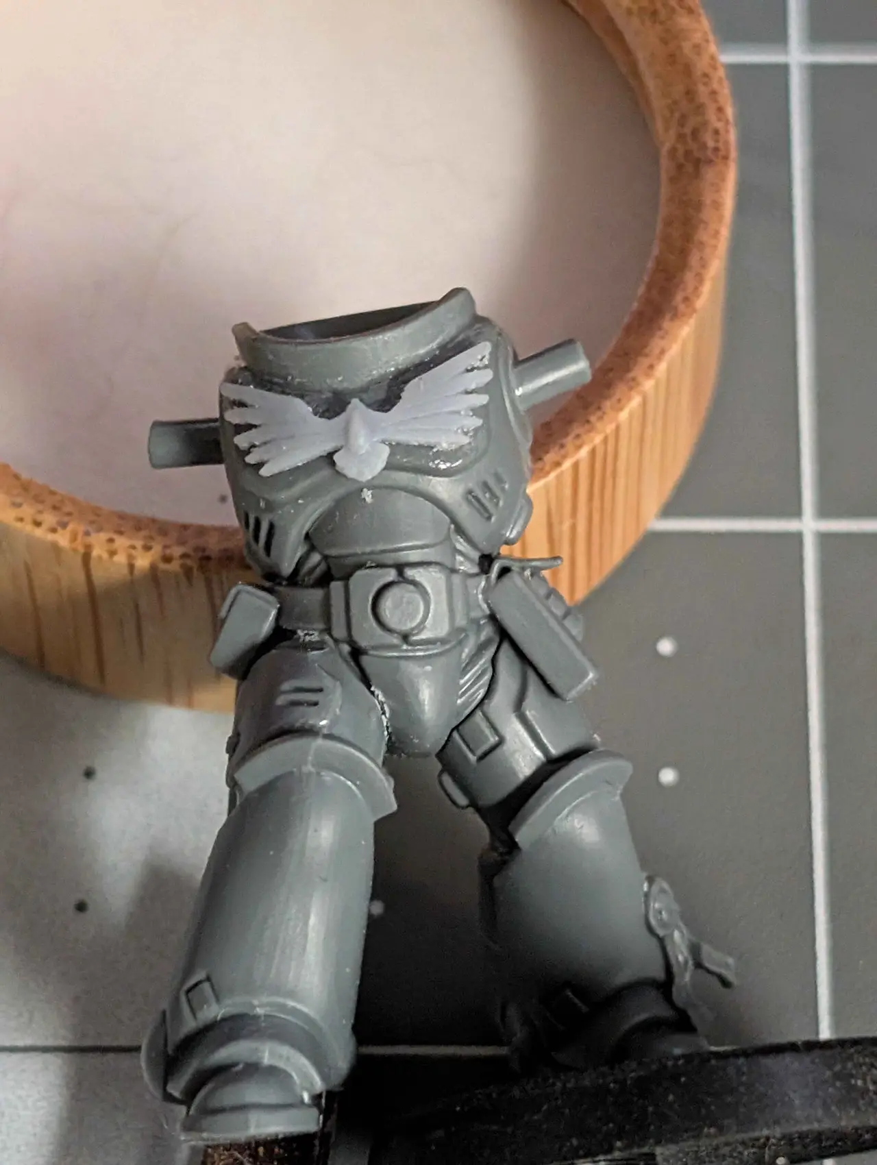 32mm MkX Chest raven — modelo 3D