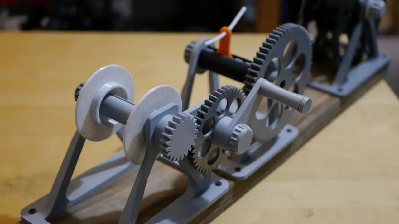 Filament Spool Winder — modelo 3D
