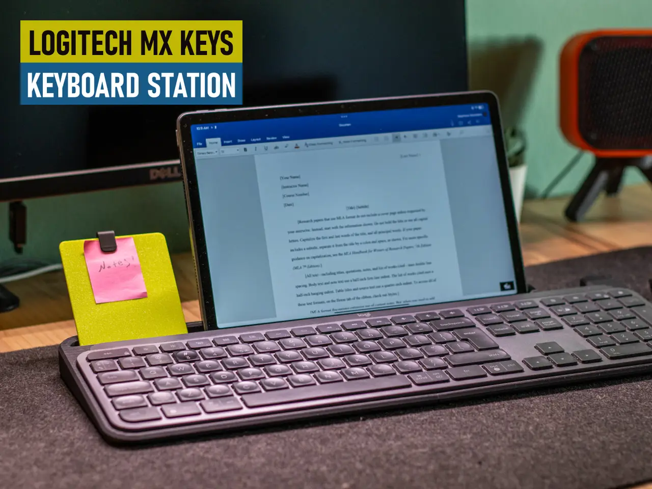 Logitech MX Keys - Keyboard Station — modelo 3D