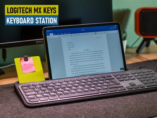 Logitech MX Keys - Keyboard Station — modelo 3D