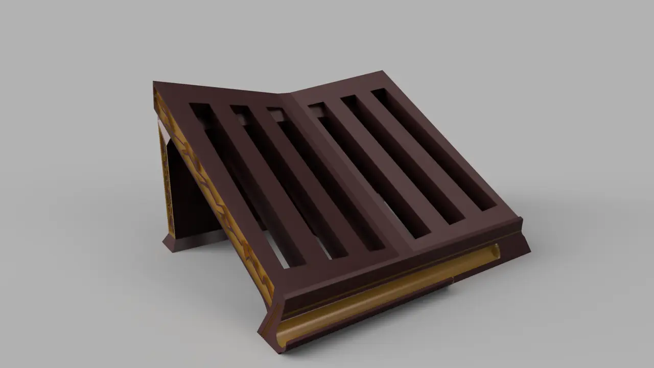 Spell stand (Book stand) — modelo 3D