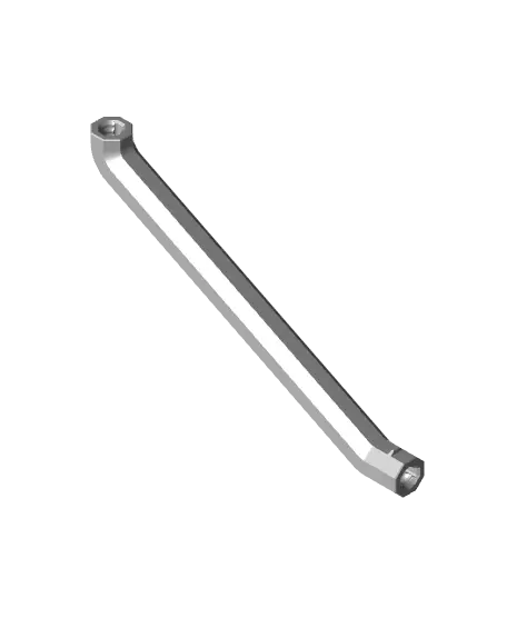 3 CU - Bolt-Locked Shelf Support Bracket — modelo 3D