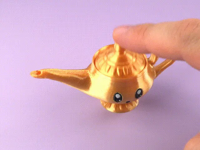 Magic Lamp Clicker — modelo 3D