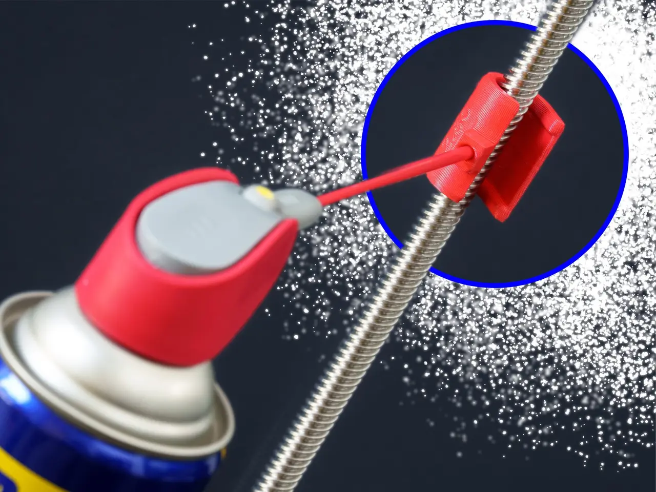 8mm Overspray Shield — modelo 3D