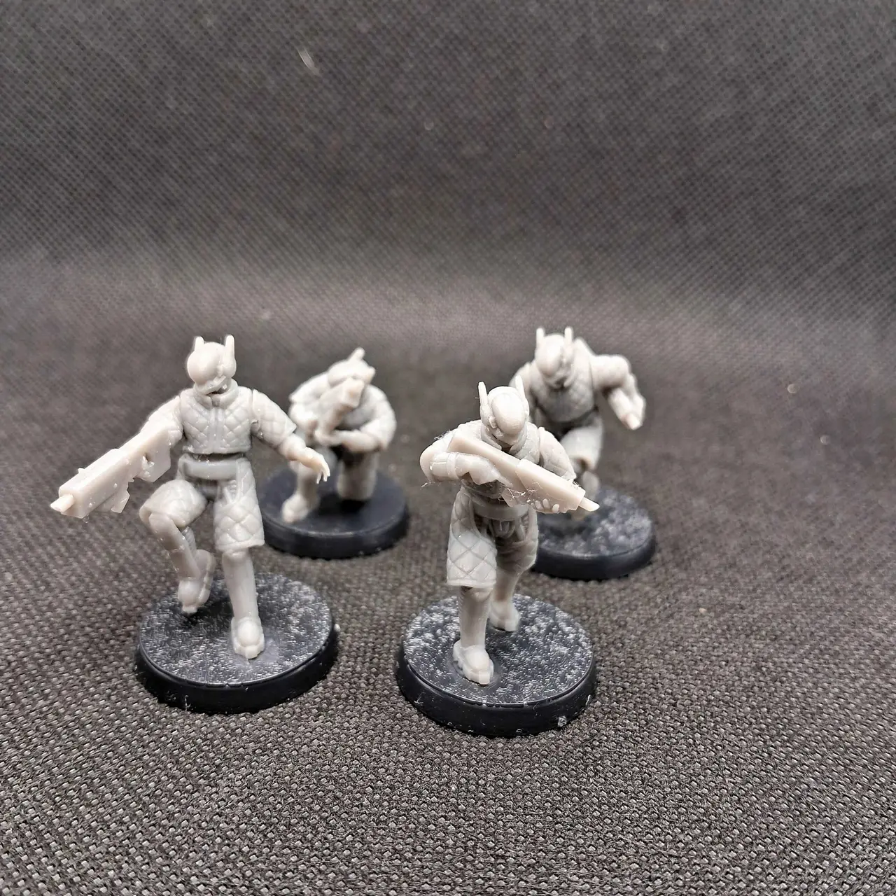 Imperial Soldier Conscript Squad (PRESUPPORTED) — modelo 3D