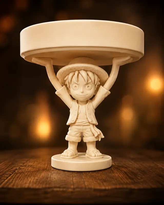 luffy one piece organizer stand.3mf — modelo 3D