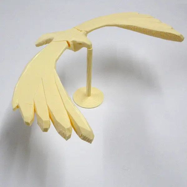 Crystal Balancing Bird — modelo 3D