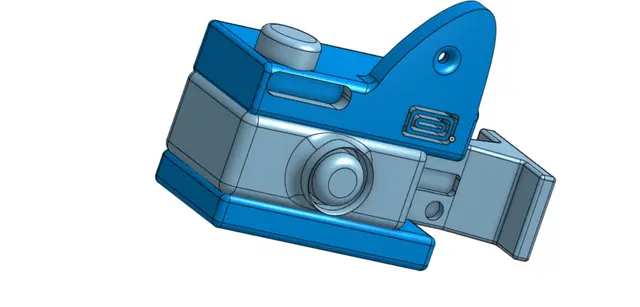 Blahaj Fidget Clicker — modelo 3D