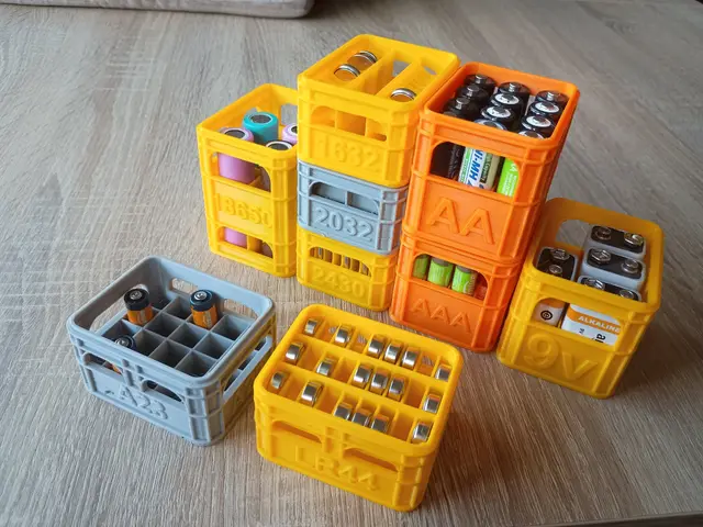 Beer Crate Battery Storage — modelo 3D