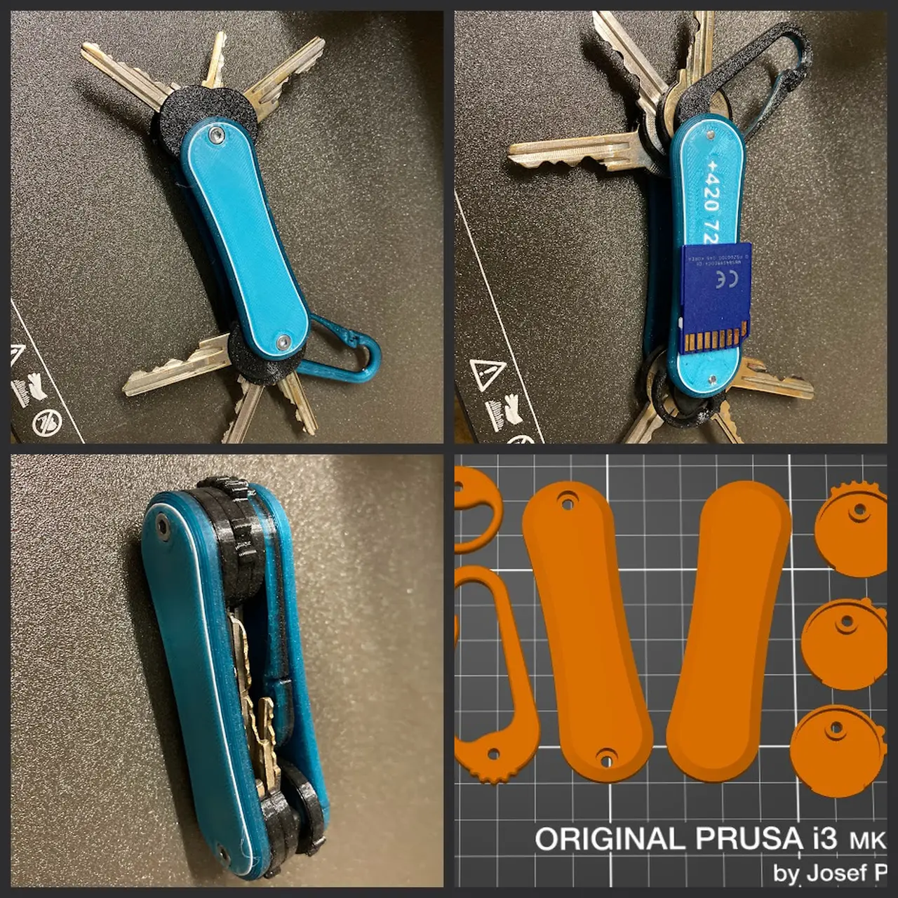 FAB key organizer - klíčenka na FAB klíče — modelo 3D