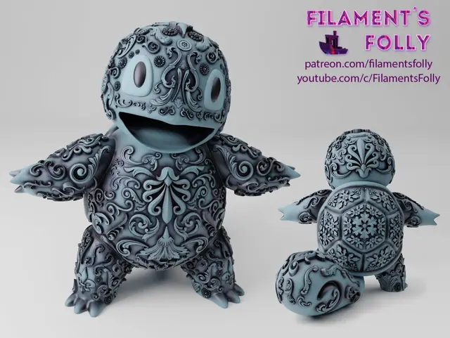 Ornamental Squirtle — modelo 3D