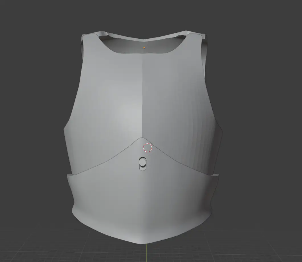 Cuirass Placard, Plate body, Chest plate, Breast Plate — modelo 3D