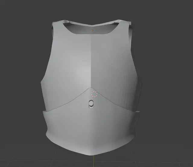 Cuirass Placard, Plate body, Chest plate, Breast Plate — modelo 3D
