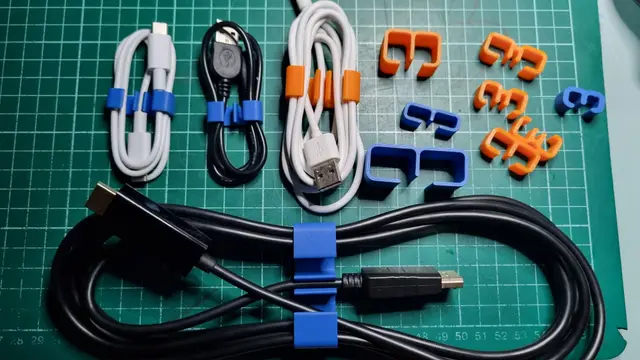 Parametric Cable Organiser — modelo 3D