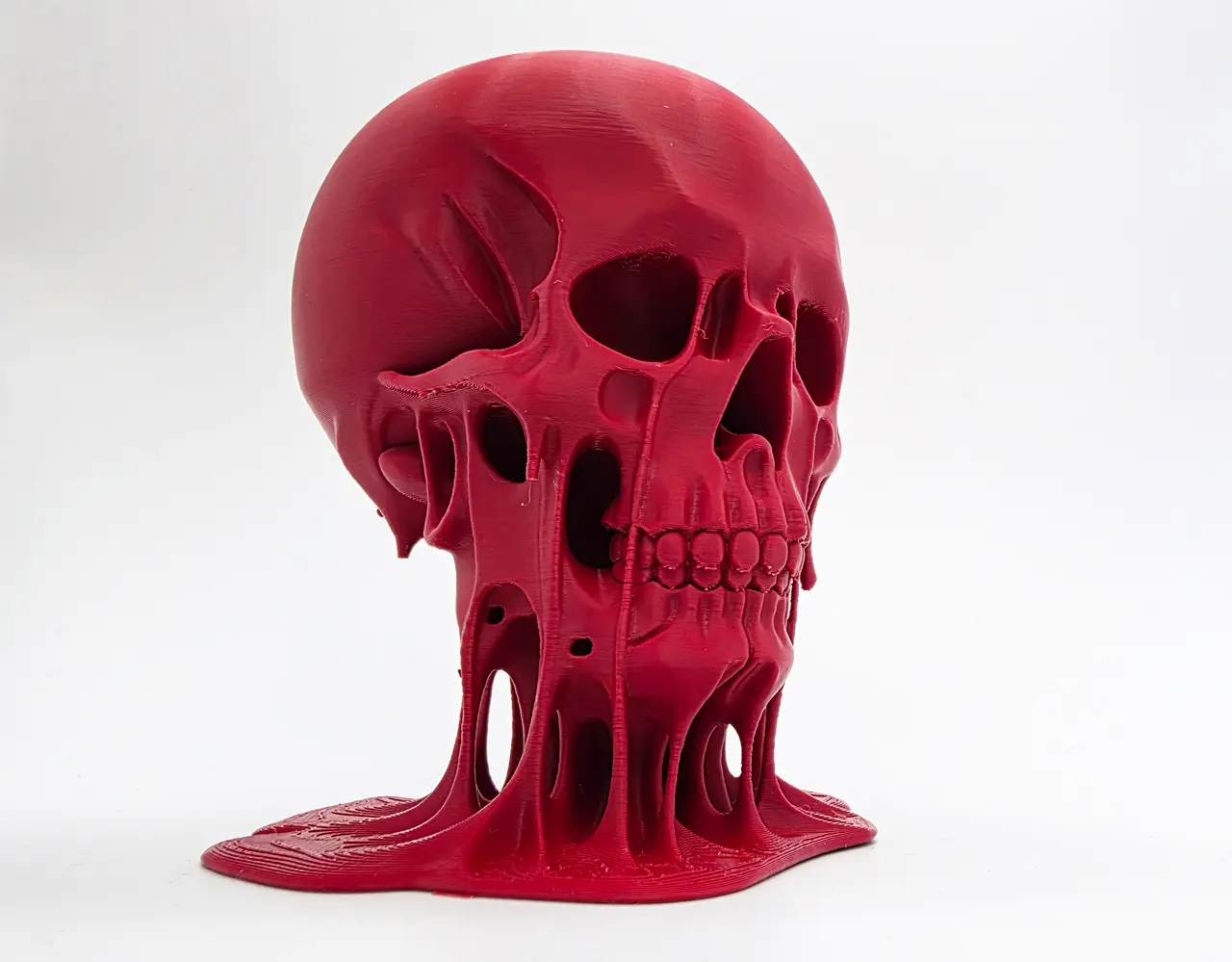 Bloody Melting Skull — modelo 3D