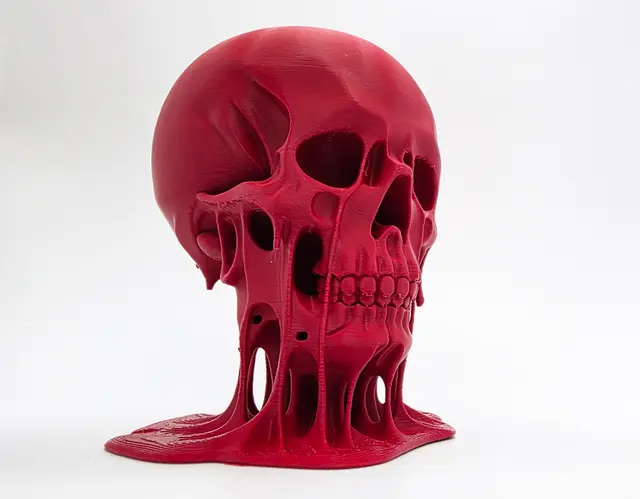 Bloody Melting Skull — modelo 3D