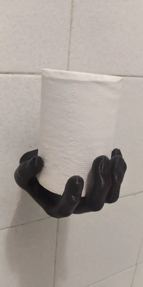 Hand Towel or Toilet Paper hanger — modelo 3D