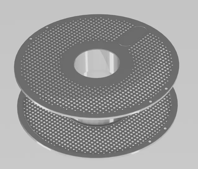 Bambu Reusable Spool with holes — modelo 3D