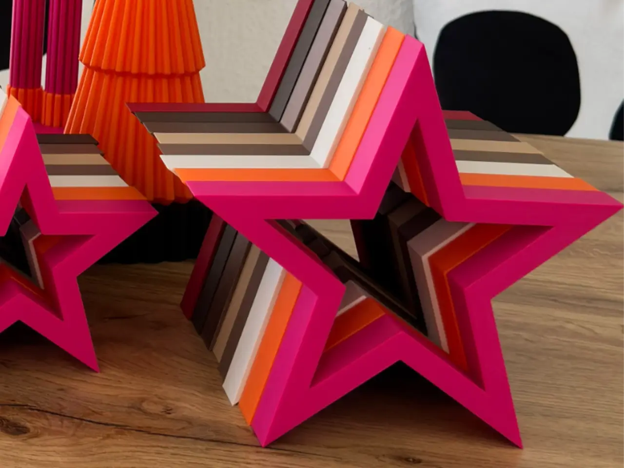 Weihnachtssterne 23-17-13 cm — modelo 3D