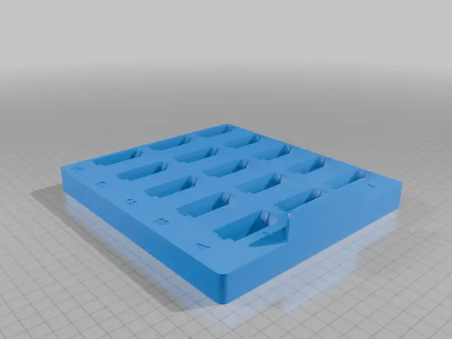 Sample holder for XOS Petra MAX sample cups — modelo 3D