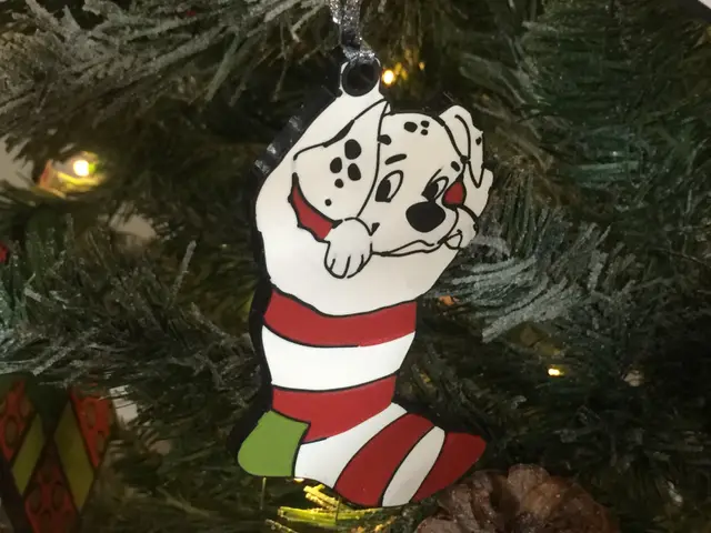 Dalmatians Christmas Sock Ornament — modelo 3D