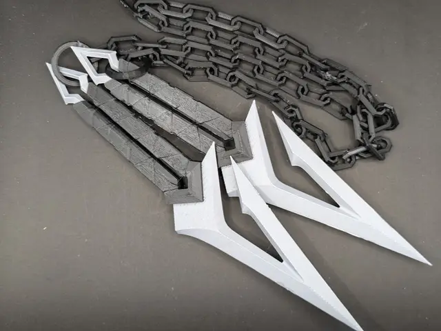 Valorant Kuronami Knife — modelo 3D