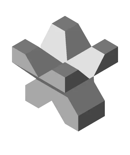 XYZ Calibration Test - Vase Mode — modelo 3D