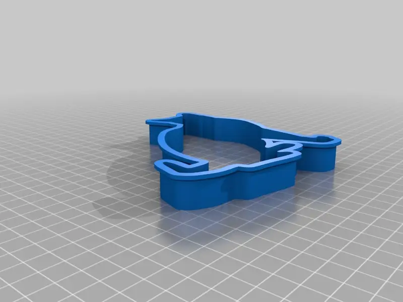 Cat Cookie Cutter — modelo 3D