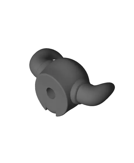 Li'l Shovel Knight Head - #MASKtober - Indie Video Game Fanart Cellectible — modelo 3D