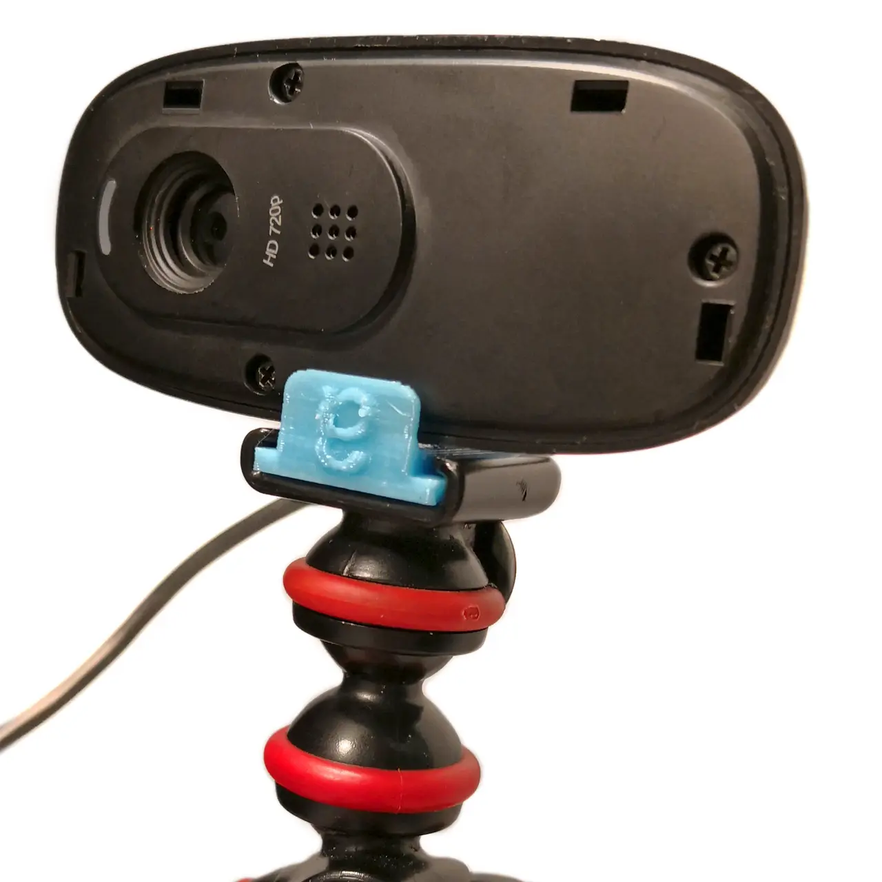 Logitech C270 Webcam Guerrilla Tripod Mount — modelo 3D