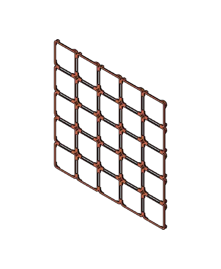 Gridfinity Ultralight Base — modelo 3D