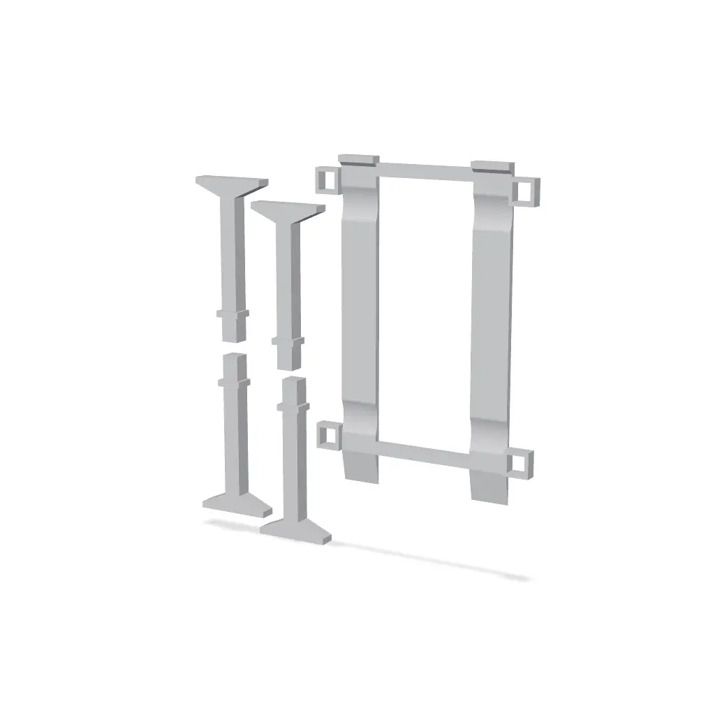 Mattel Brick Shop Elite Series 4 post Lift — modelo 3D