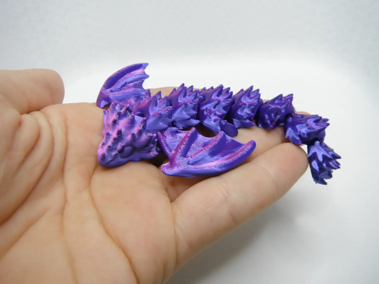 Articulated Wyvern Dragon Flexi Free to Sell — modelo 3D