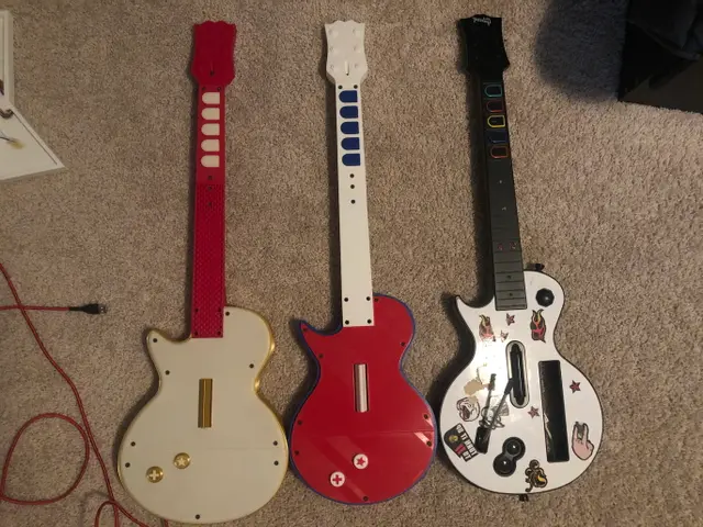 Les Paul Clone Hero Controller — modelo 3D