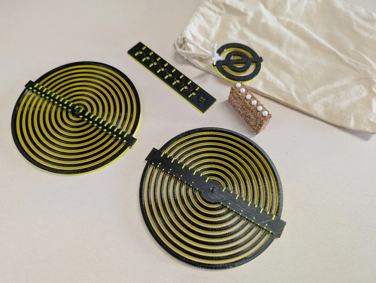 Kit outils de traçage sur feuille plastique — modelo 3D