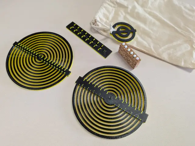 Kit outils de traçage sur feuille plastique — modelo 3D
