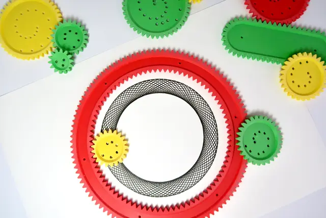 Spirograph — modelo 3D