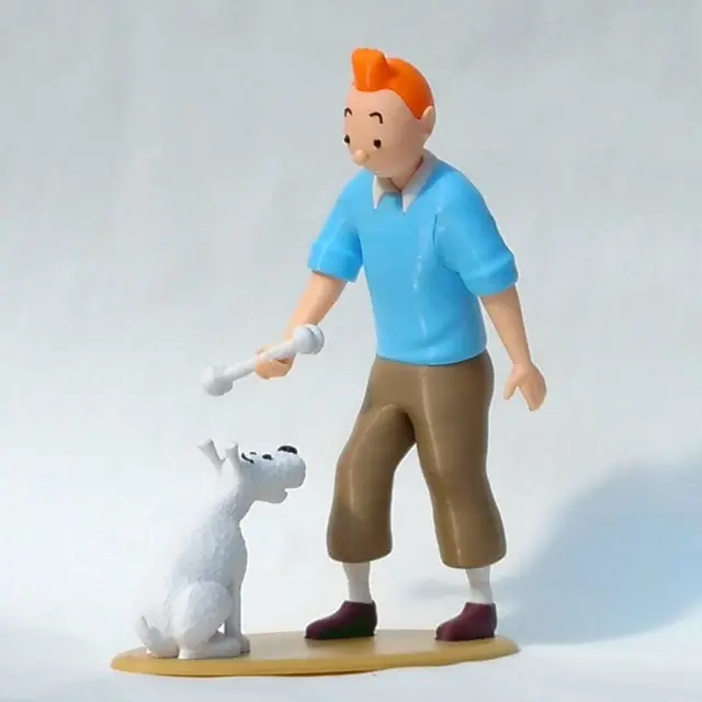Tintin and Snowy — modelo 3D