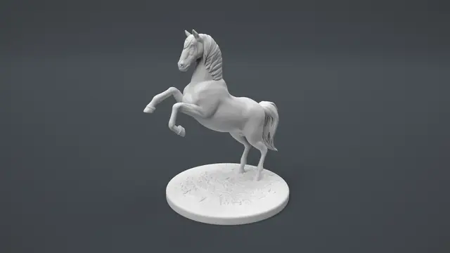 Horse Standing Pose — modelo 3D