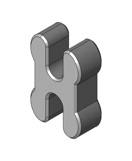 Dual Clip Remixing STEP — modelo 3D