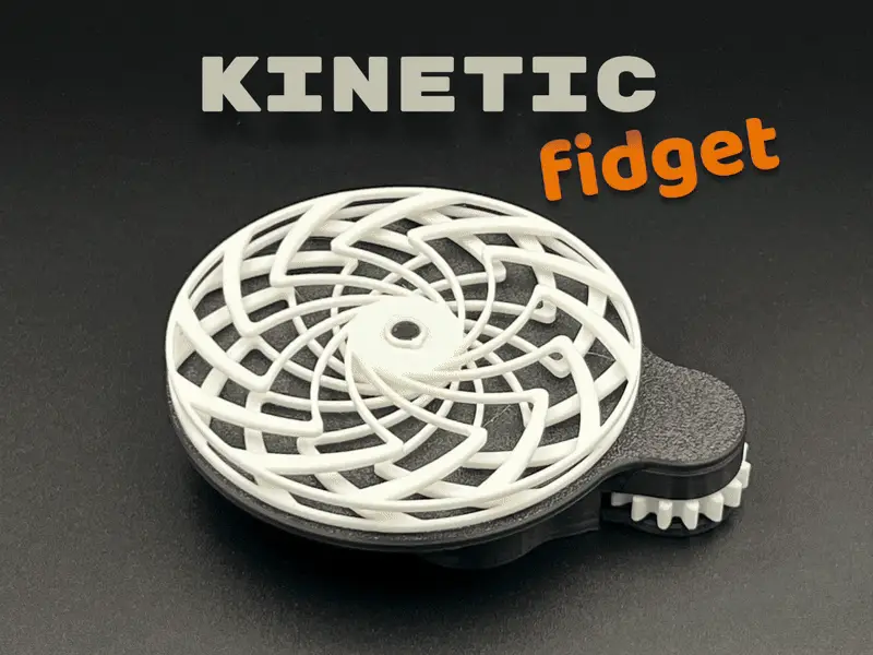 Kinetic fidget — modelo 3D