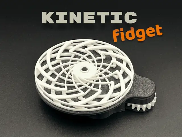 Kinetic fidget — modelo 3D