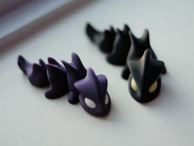 Mini Articulated Dragon (Magnet/Keychain) — modelo 3D
