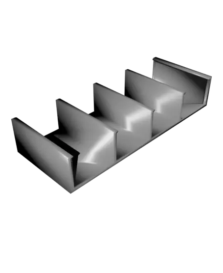 Hot Wheels/Minis wall shelf.stl — modelo 3D