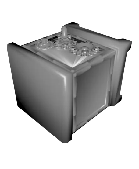 Impenetrable Desktop Safe / Clicker / Fidget / Decoy — modelo 3D